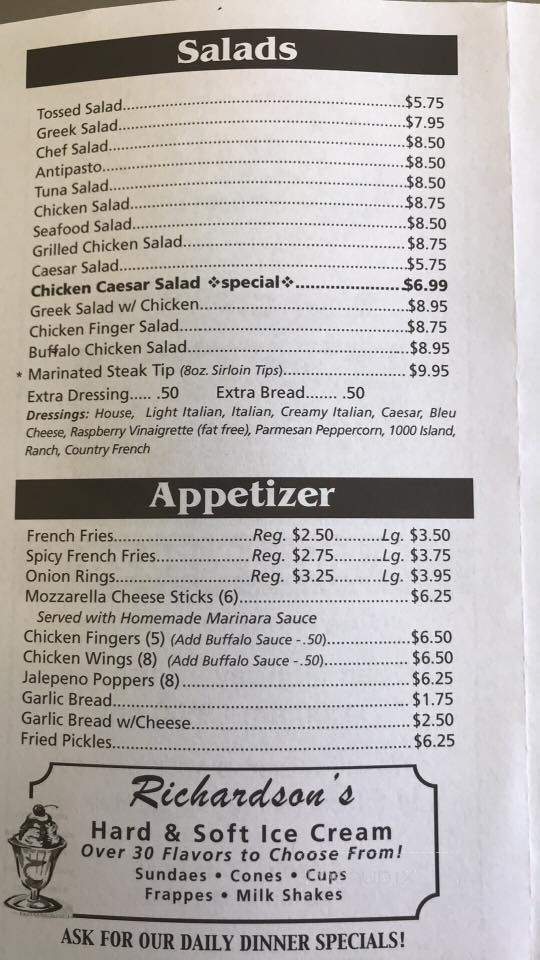 Country Pizza - Lincoln, MA menu_pic
