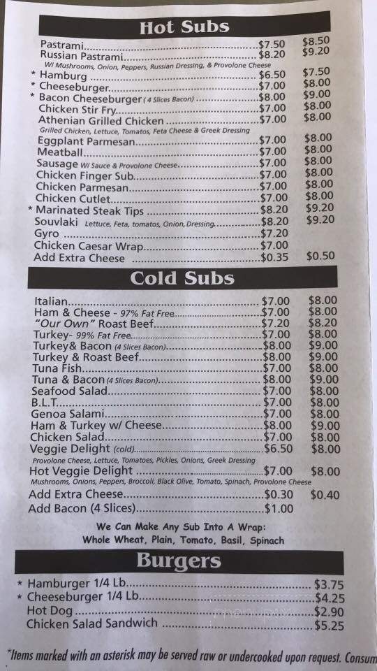 Country Pizza - Lincoln, MA menu_pic