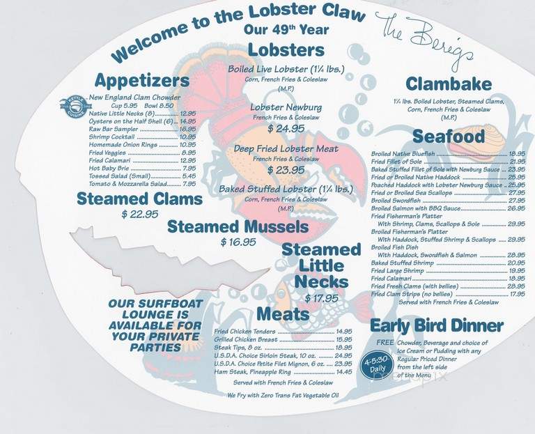 Lobster Claw Restaurant - Orleans, MA