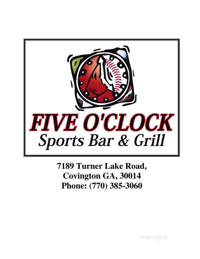 Five O'Clock Somewhere - Covington, GA