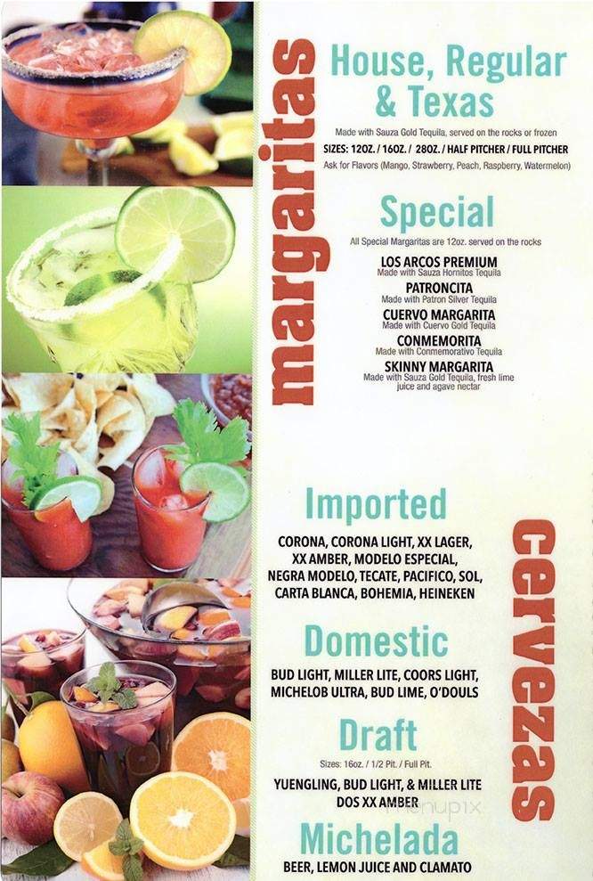 Los Arcos Mexican Restaurant - Cartersville, GA menu_pic