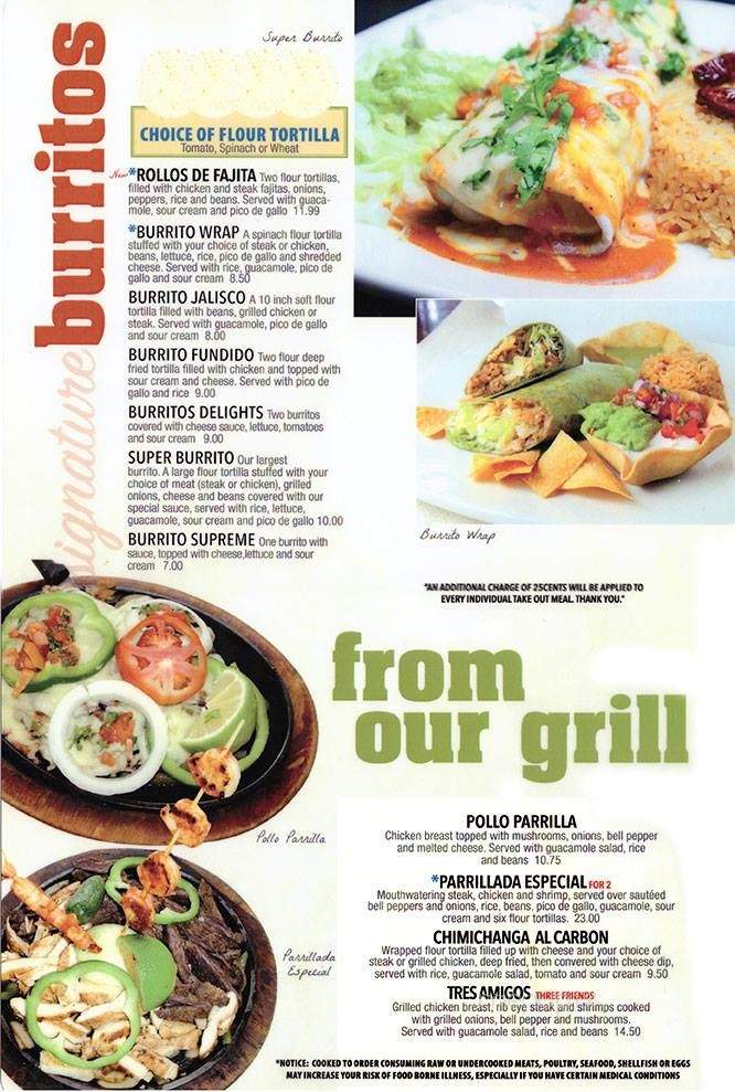 Los Arcos Mexican Restaurant - Cartersville, GA menu_pic