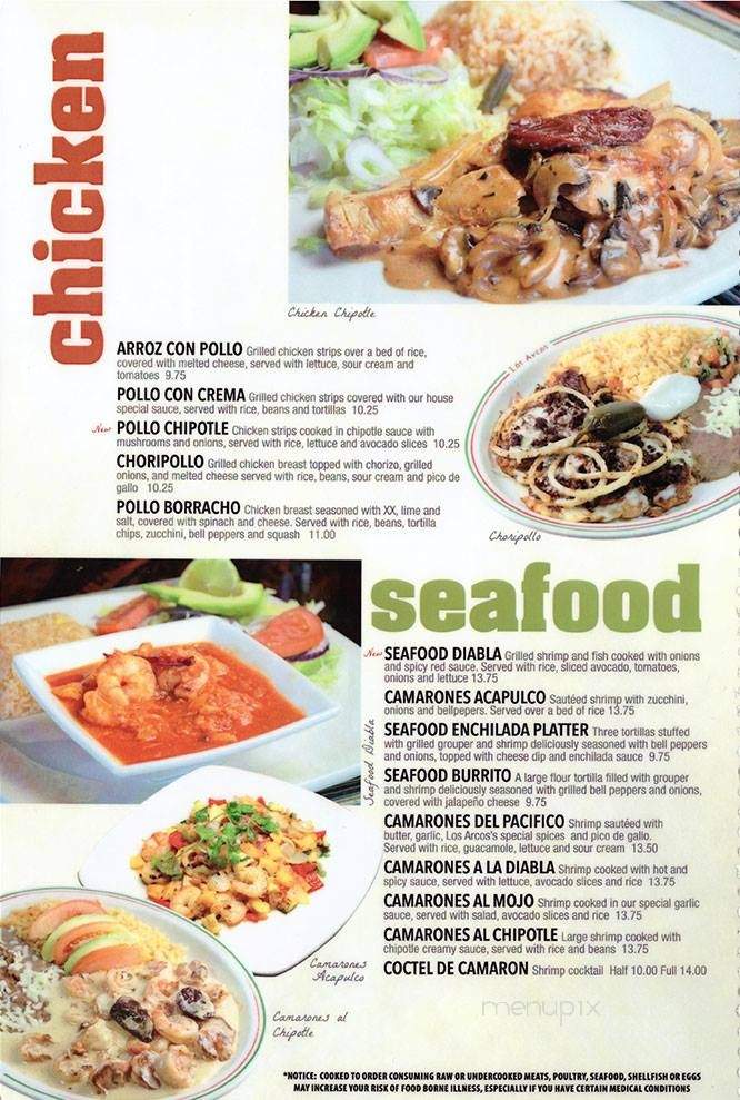 Los Arcos Mexican Restaurant - Cartersville, GA menu_pic