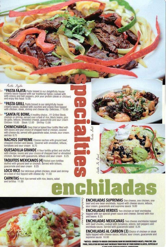 Los Arcos Mexican Restaurant - Cartersville, GA menu_pic