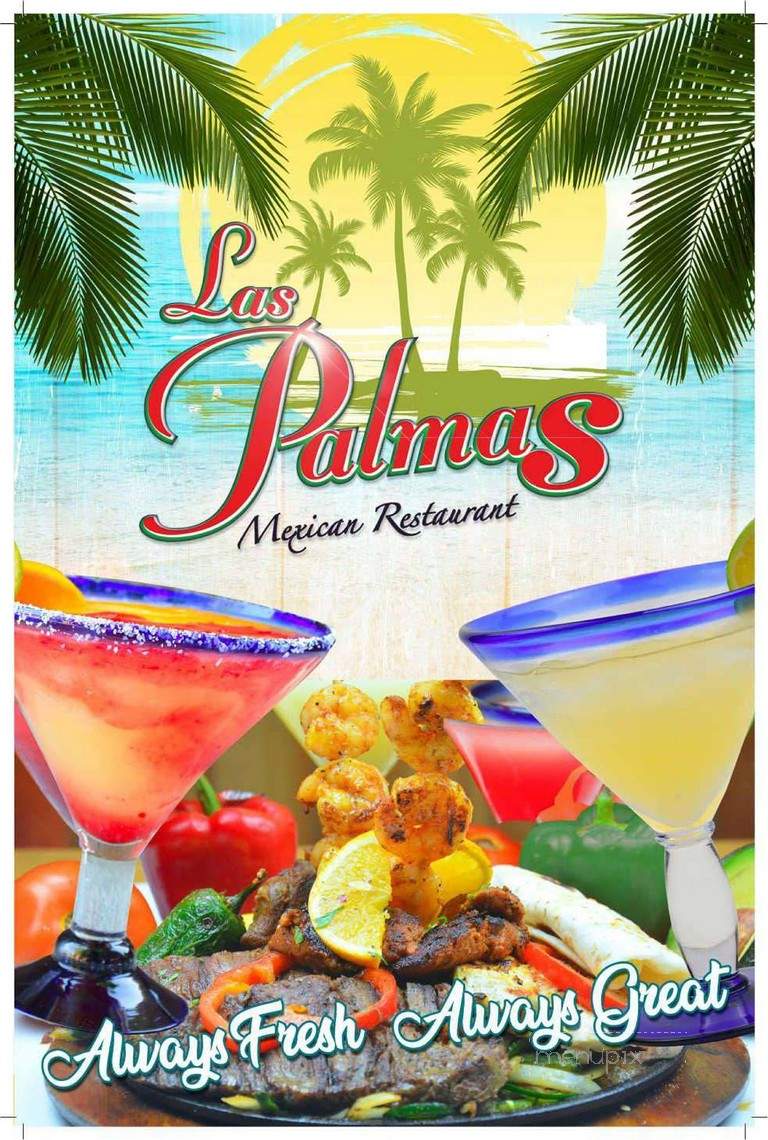 Las Palmas Mexican Restaurant - Cartersville, GA menu_pic