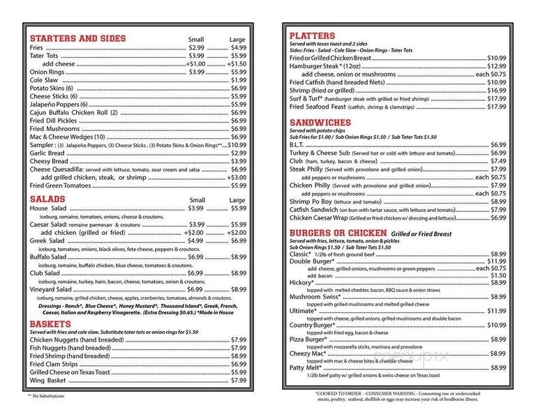 Birdies Wings & Things - Dallas, GA menu_pic