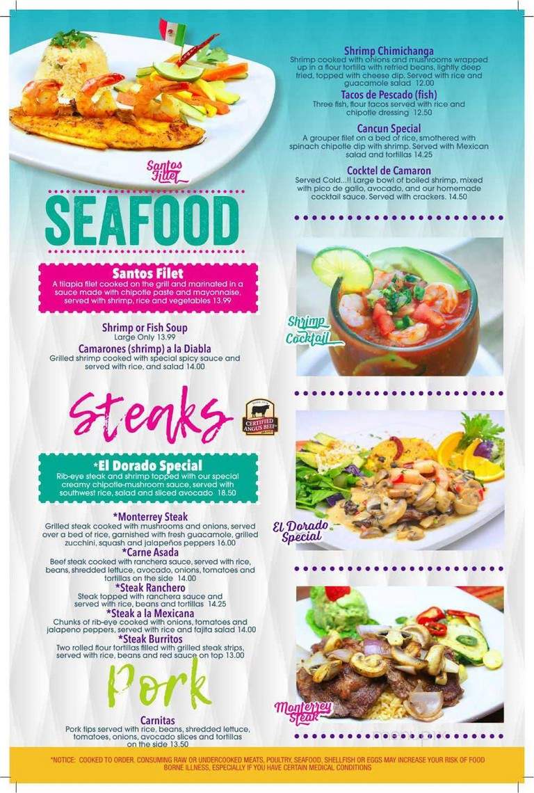 Las Margaritas Restaurant - Rome, GA menu_pic