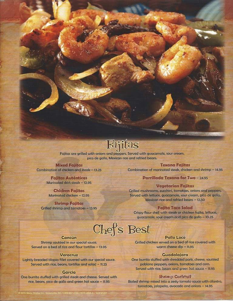 El Rey Mexican Restaurant - East Ellijay, GA menu_pic