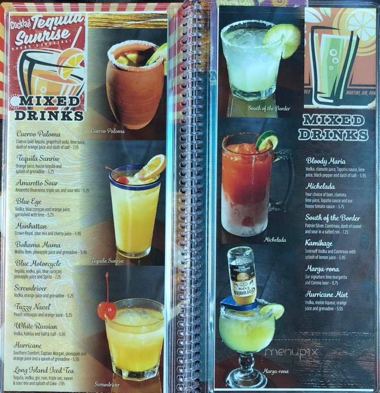 Rodeo Mexican Restaurant - Lake Park, GA menu_pic