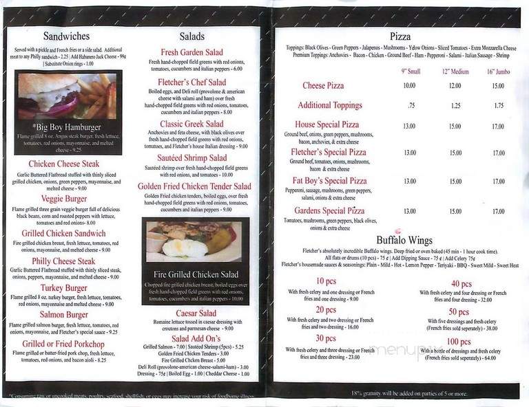 Fletcher's Place - Decatur, GA menu_pic