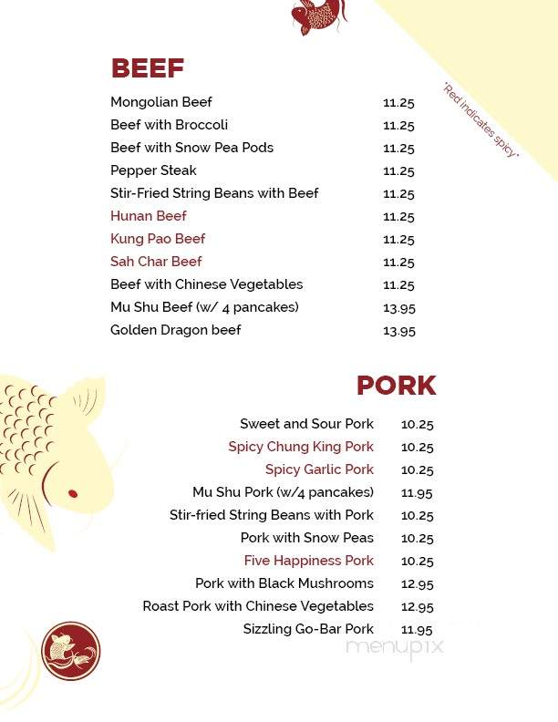 China Great Wall - Marietta, GA menu_pic