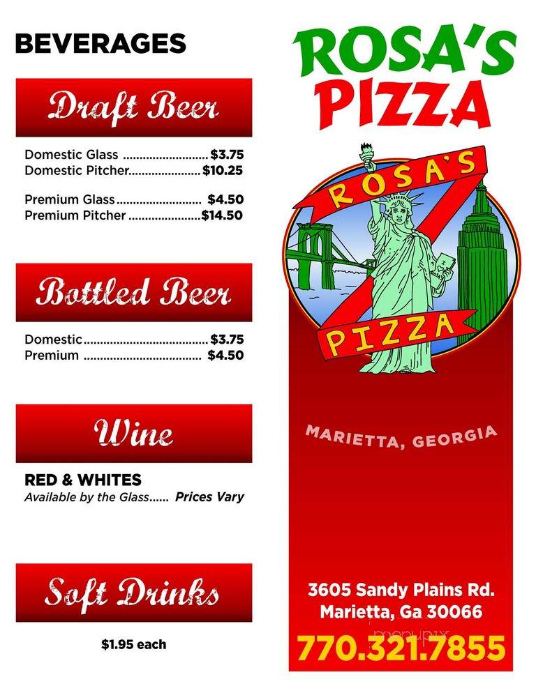 Rosa Pizza - Marietta, GA