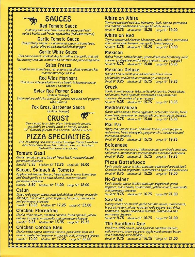 Savage Pizza - Atlanta, GA