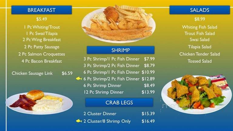 Supreme Fish Delight - Atlanta, GA menu_pic