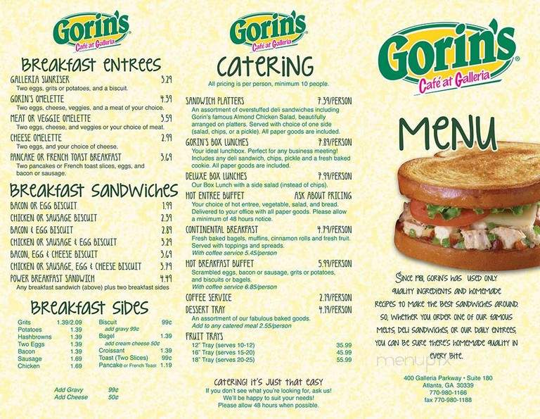 Gorin's Galleria - Atlanta, GA