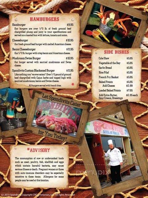 Spondivits - East Point, GA menu_pic