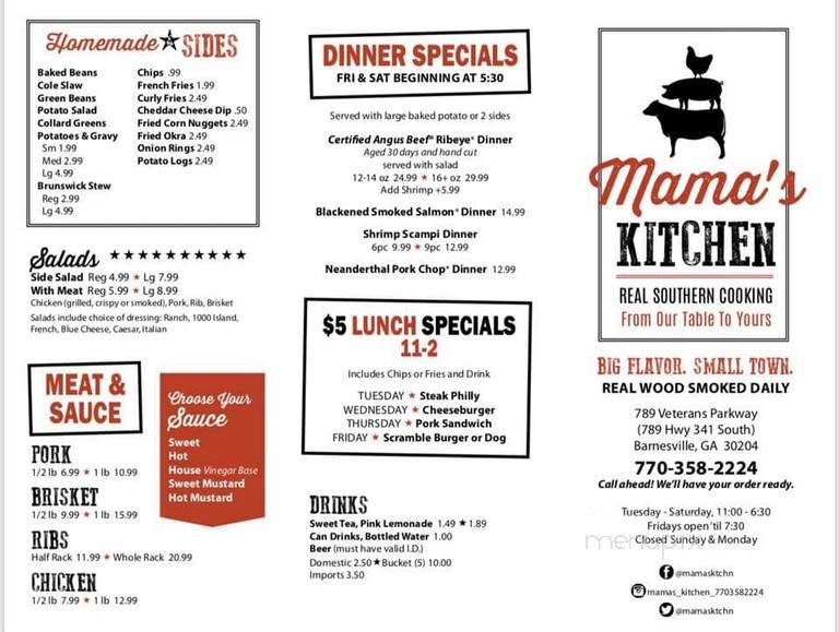 Mama's Kitchen - Augusta, GA