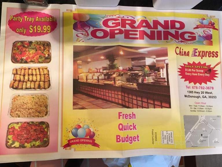 China Express - Columbus, GA menu_pic