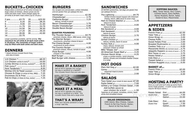 Country Drive-In - Winthrop, MN menu_pic