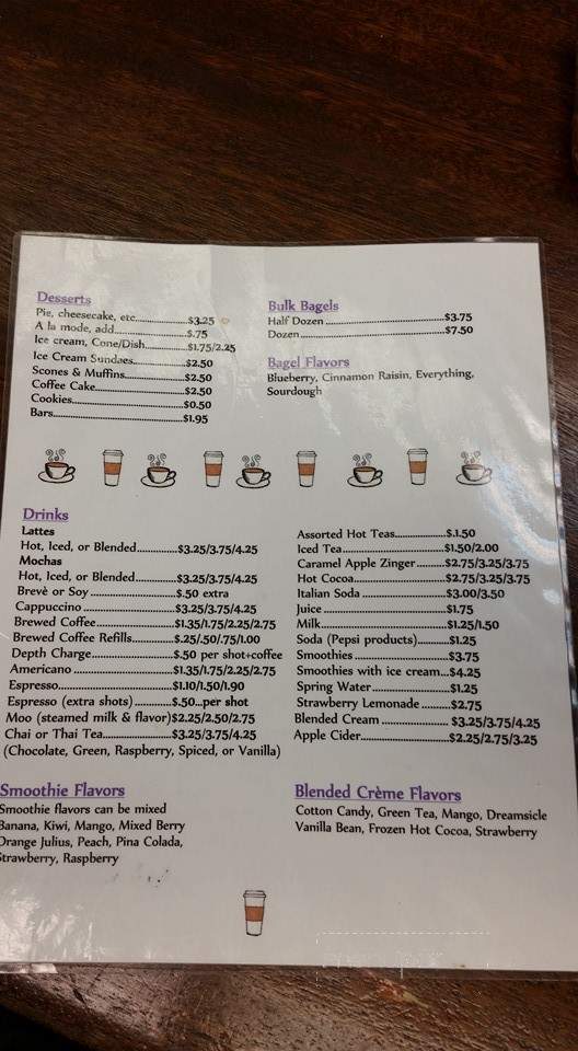 Granite Grinder & Cafe - Granite Falls, MN menu_pic