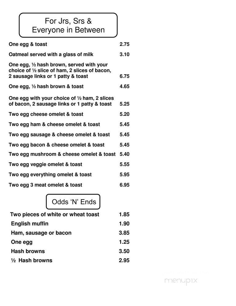 Pantry - Winsted, MN menu_pic