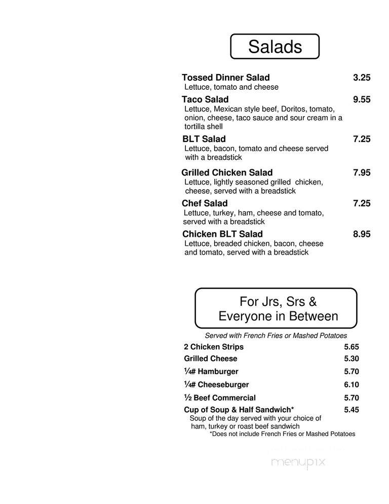 Pantry - Winsted, MN menu_pic