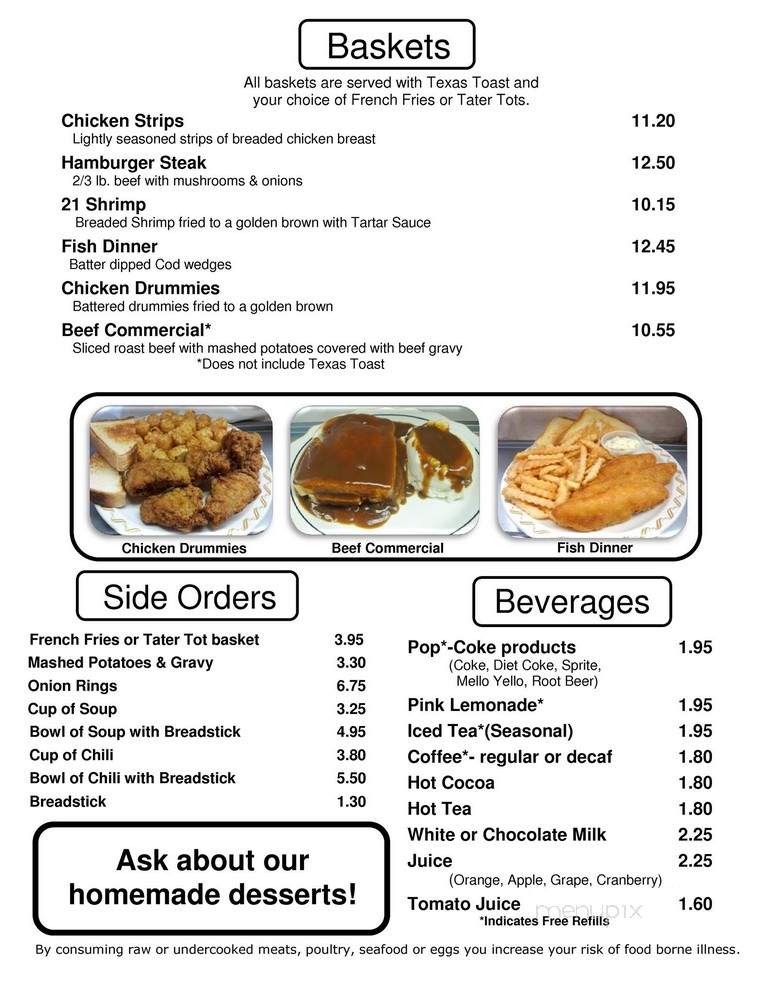 Pantry - Winsted, MN menu_pic