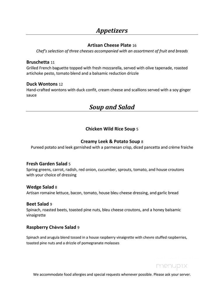 Signatures Restaurant - Winona, MN menu_pic