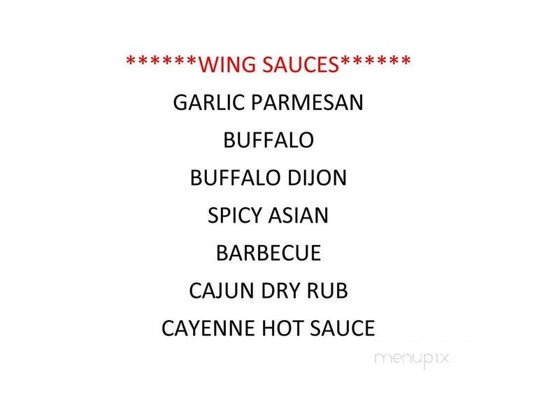 Twin Bluff's Tavern & Grill - Winona, MN menu_pic