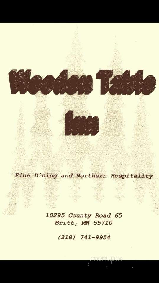 Wooden Table Inn - Britt, MN