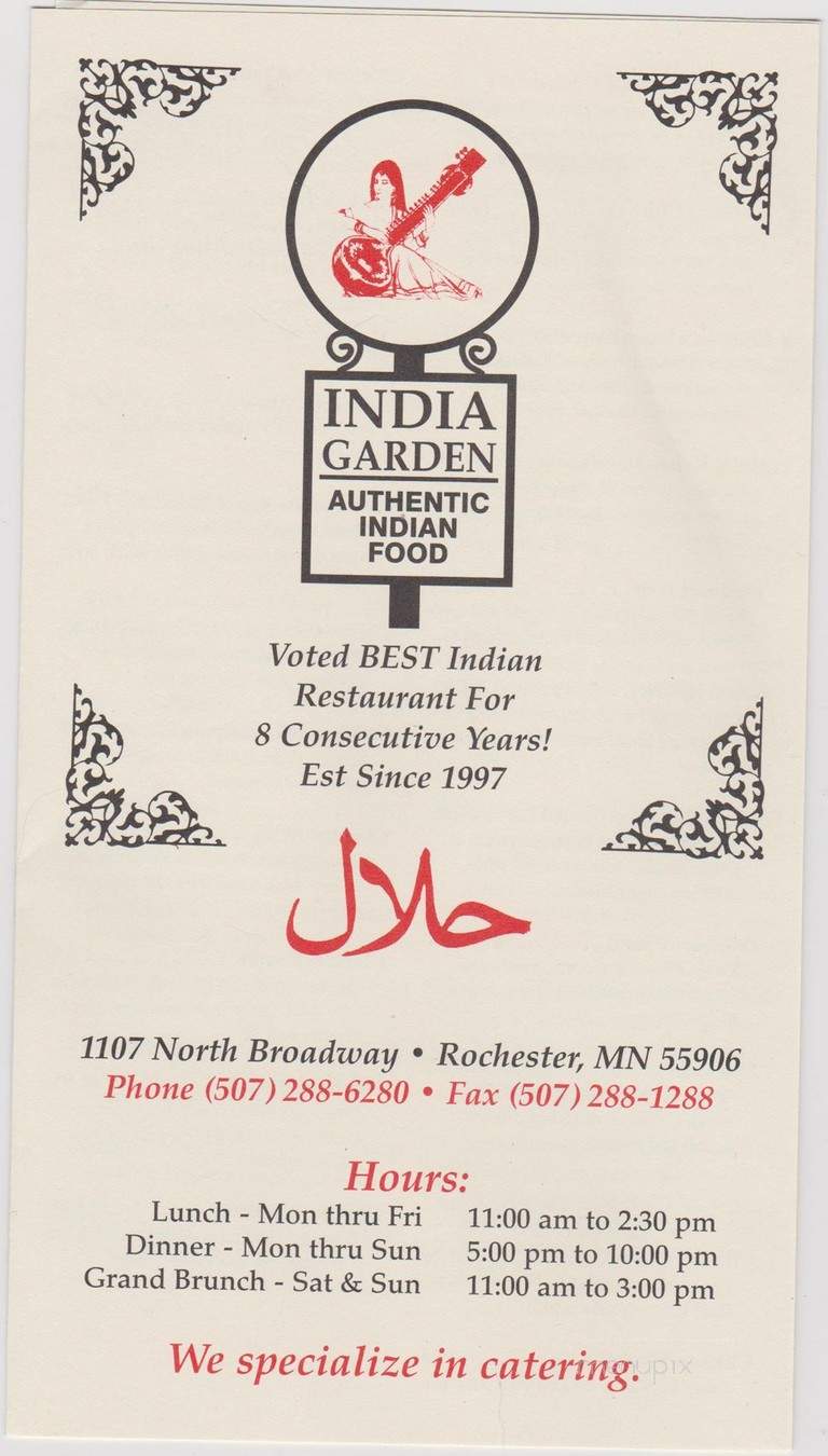India Garden - Rochester, MN