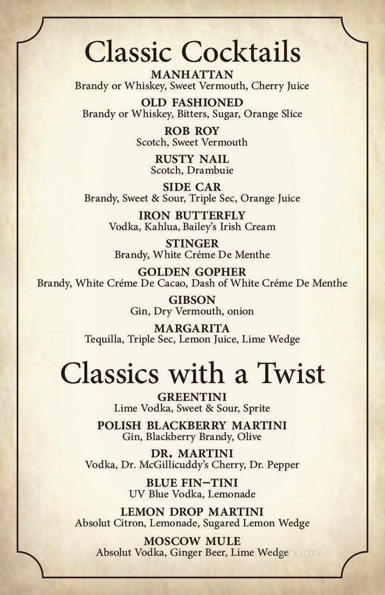 Elsie's Restaurant - Minneapolis, MN menu_pic