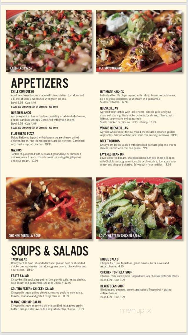 La Casita - Roseville, MN menu_pic