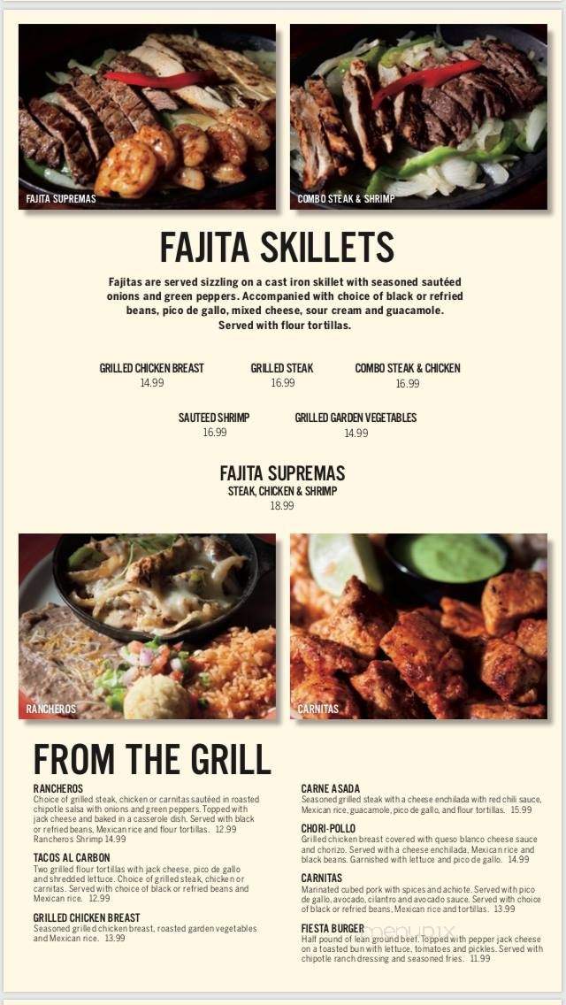 La Casita - Roseville, MN menu_pic
