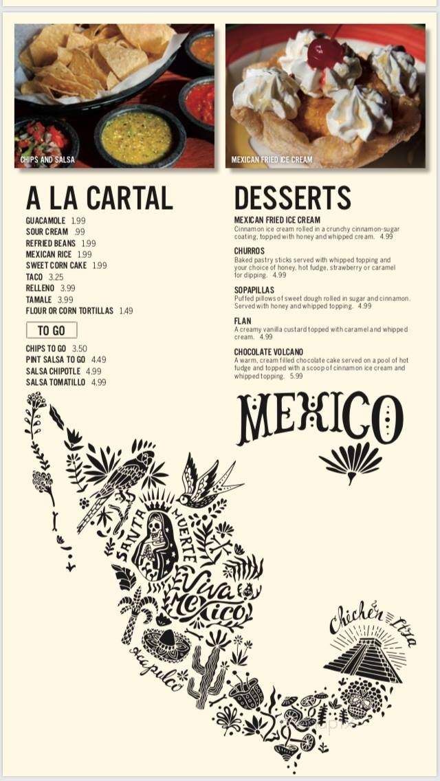 La Casita - Roseville, MN menu_pic