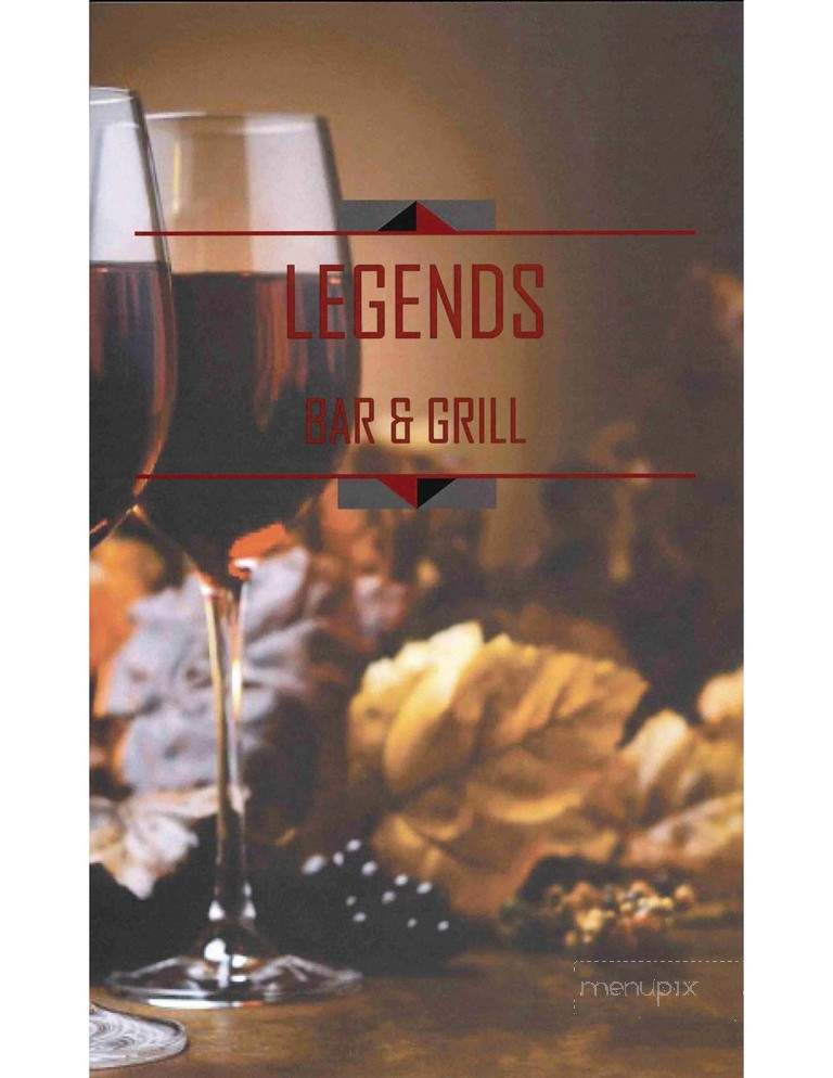 Legends Cafe - Minneapolis, MN menu_pic