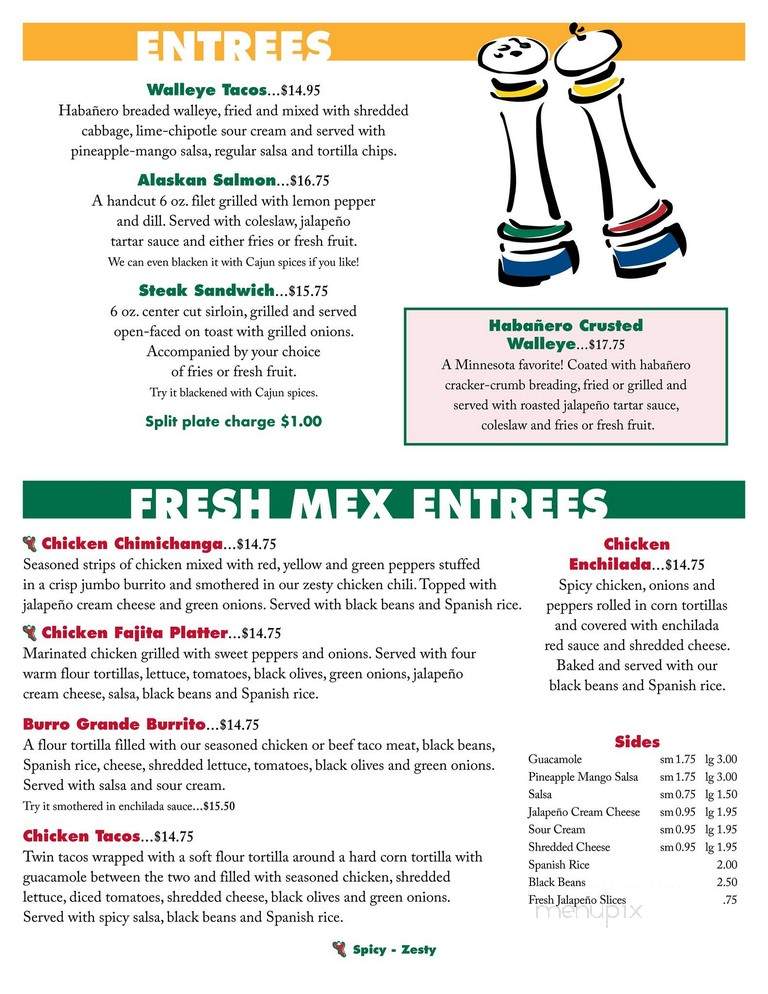 Loon Cafe - Minneapolis, MN menu_pic