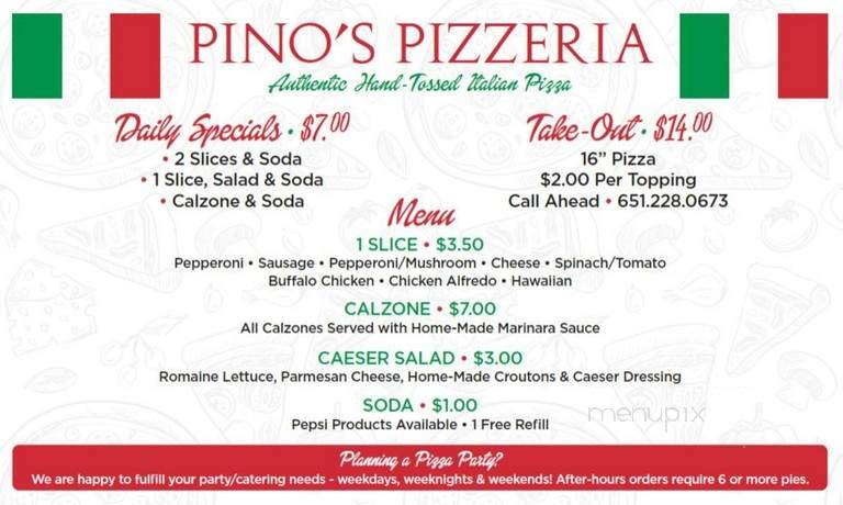 Pinos Pizzeria - Saint Paul, MN