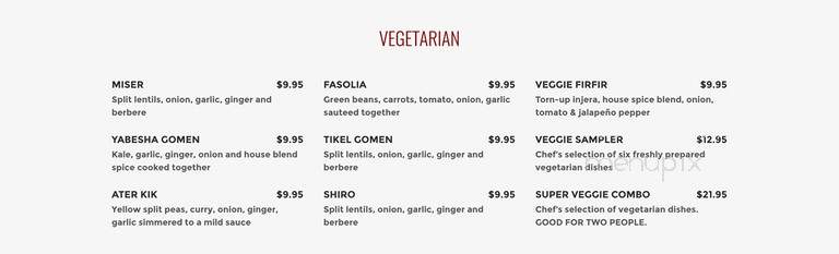 Red Sea - Minneapolis, MN menu_pic