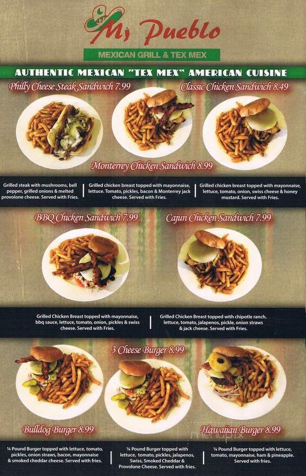 Mi Pueblo - New Albany, MS menu_pic
