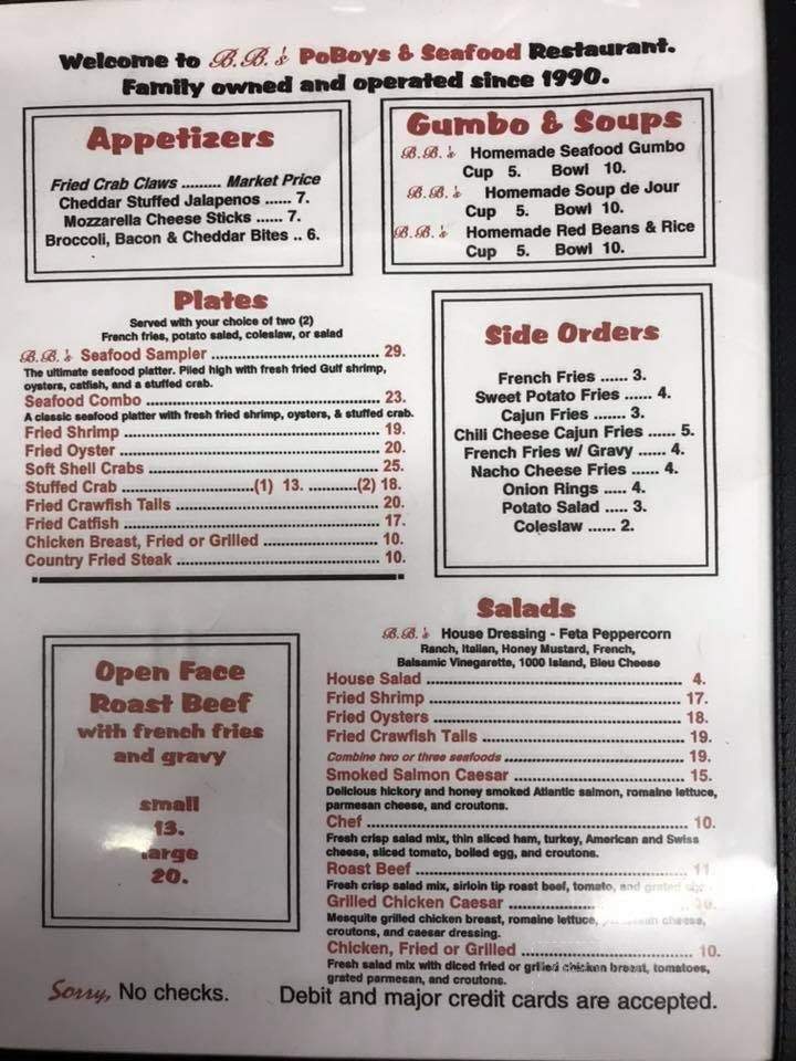 B B's Po-Boys - Ocean Springs, MS