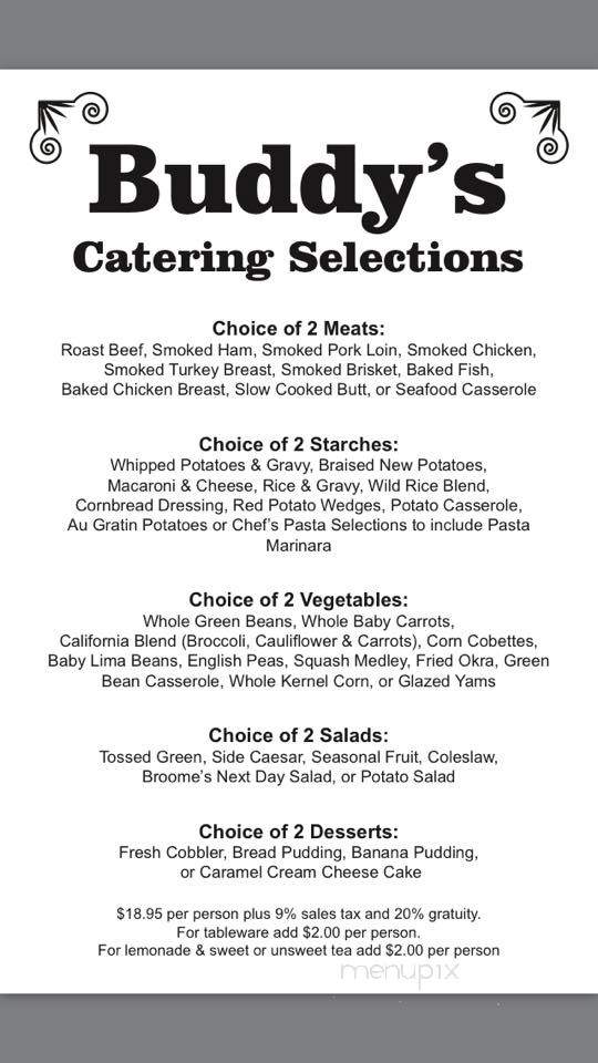 Broome's - Ocean Springs, MS menu_pic