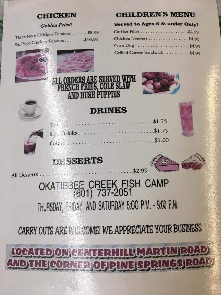 Okatibbee Creek Fish Camp - Meridian, MS
