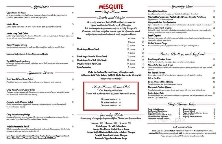 Mesquite Chophouse - Southaven, MS