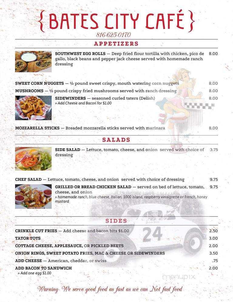 Bates City Bar-B-Q - Bates City, MO menu_pic