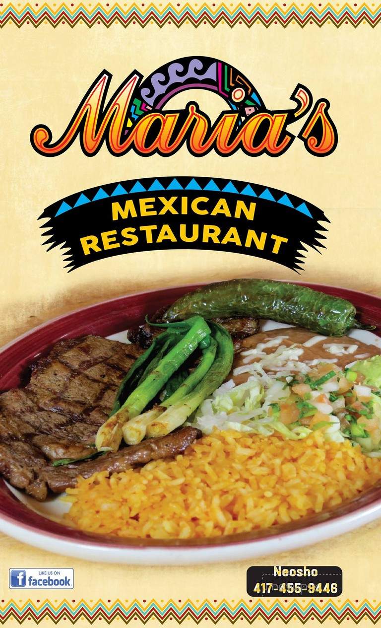 Nancy's Mexican Restaurant - Neosho, MO menu_pic