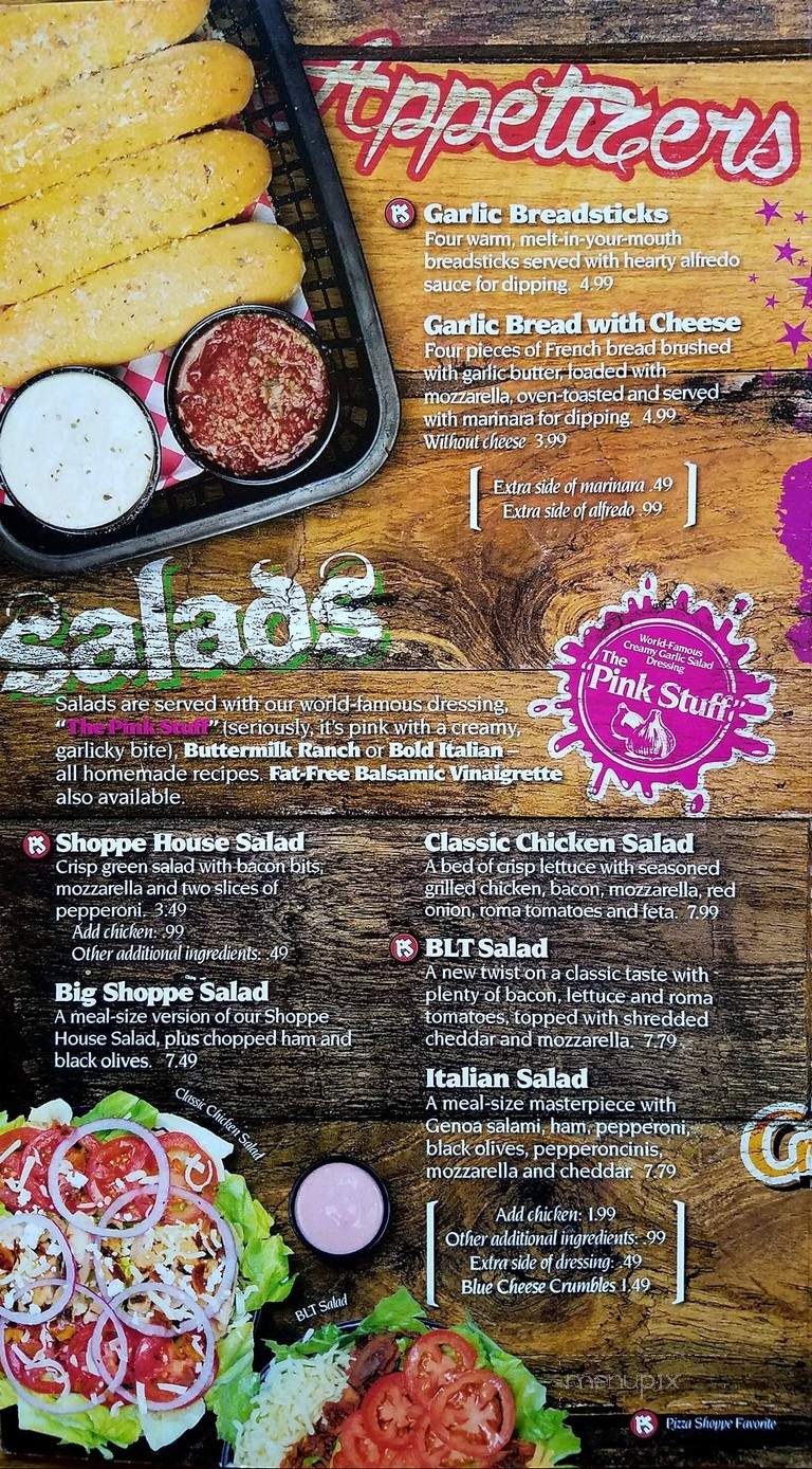 Pizza Shoppe - Saint Joseph, MO menu_pic