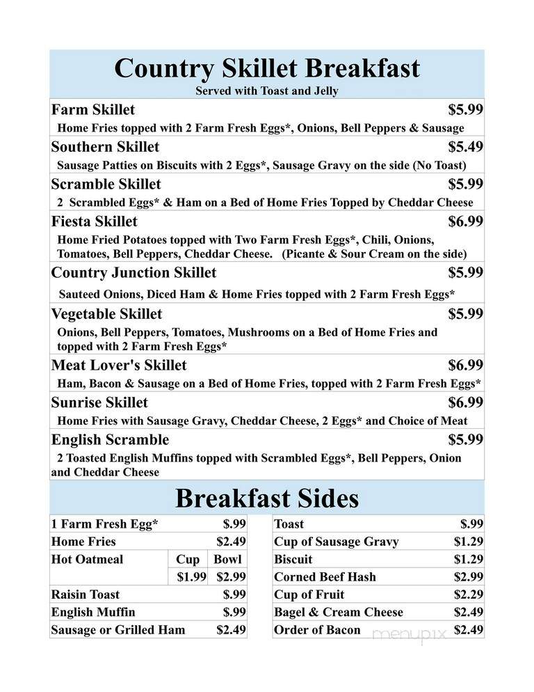 Sunrise Restaurant - Arnold, MO menu_pic
