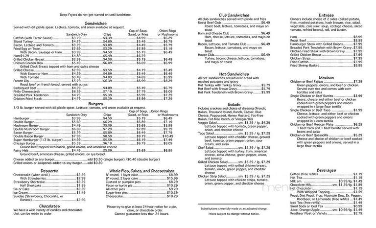 T C's Cafe & Confections - Mountain View, MO menu_pic