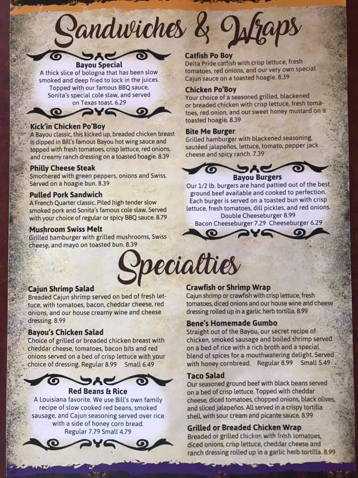 The Bayou Bar & Grill - Pocahontas, MO